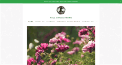 Desktop Screenshot of fullcirclefarms.com